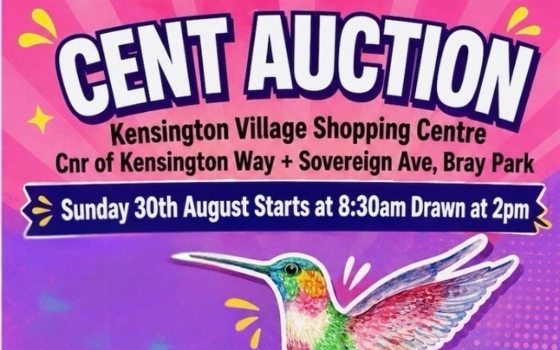 Cent Auction at Kensington Village Shopping Centre