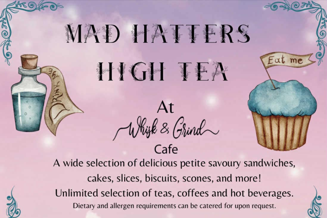 High Tea at Whisk and Grind for Hummingbird House