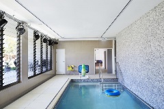 Hummingbird House indoor pool